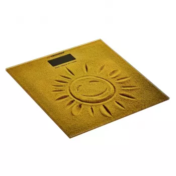 Esperanza EBS006 Personenwaage Elektronische Personenwaage Quadratisch Beige