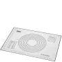 Backmatte GEFU PAD — Silikon, elfenbein, 500 × 700 mm
