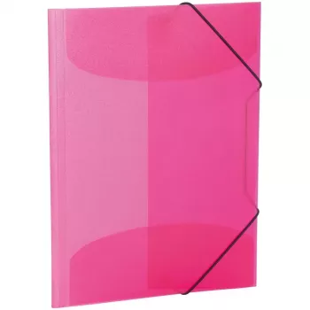Mappe Polypropylen (PP) Rosa Transparent A4 HERMA 19505