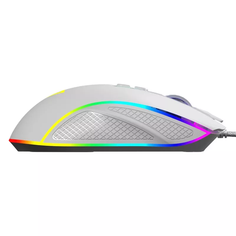 Kabelgebundene optische Maus MODECOM Volcano Veles (weiß) — Modell M-MC-VELES-200