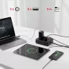 Steckdosenleiste MACLEAN MCE388 B — 2 AC-Steckdosen, 3×USB A, 110–120 V 50/60 Hz, 2500 W, 3 m Kabel, schwarz