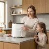 Heißluftfritteuse Elle EKAFP501WHEU 5 L, weiß — kompakte Tischgerät für fettfreies Frittieren