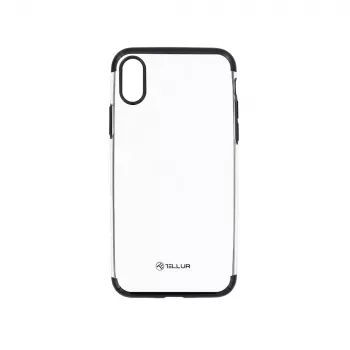 Cover Tellur iPhone X TLL121213 14,7 cm (5,8 Zoll) Schwarz Transparent