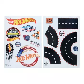 Wandaufkleber Paladone Hot Wheels Personalisation PP13745HW — dekorative selbstklebende Aufkleber für Kinderzimmer