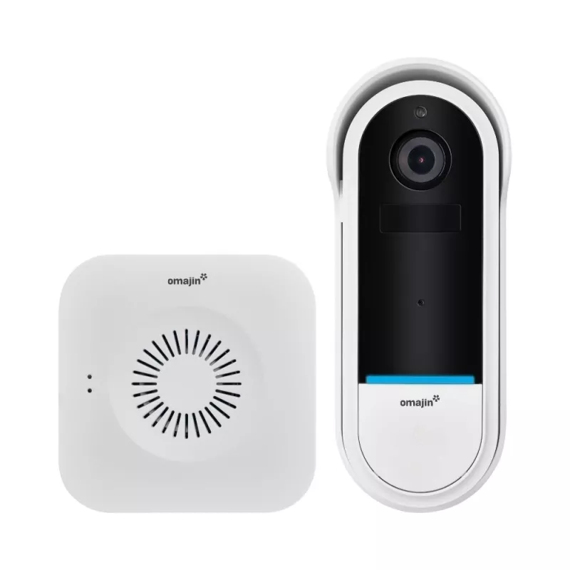 Türklingel-Gong Omajin by Netatmo OVD-01-EU Schwarz Weiß