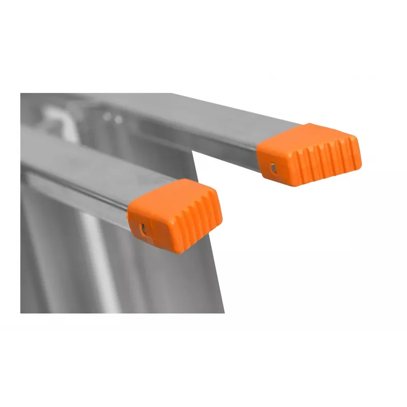 Klappleiter Krause 120410, Aluminium, 6 Stufen, Breite 480 mm, maximale Höhe 105 cm