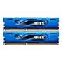 DIMM 16 GB DDR3-2133 (2x 8 GB) Dual-Kit, Speicher Blau, F3-2133C10D-16GAB, ARES