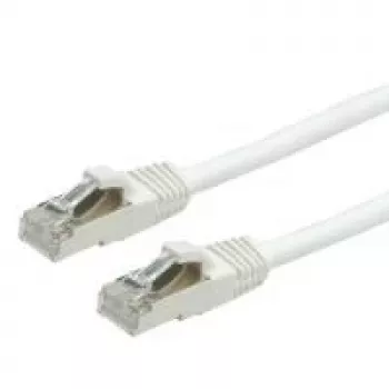 VALUE S/FTP-(PiMF-)Patchkabel Kat.6, LSOH, Weiß, 10m (21.99.1286)