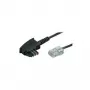 Telefonkabel S-Impuls 70002-3 — 3 m, TAE-F auf RJ-45, schwarz