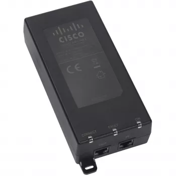 PoE-Injektor Cisco AIR-PWRINJ6 — bis zu 30 W, Gigabit Ethernet, IEEE 802.3at, Schwarz