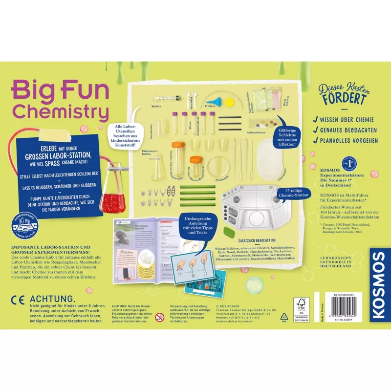 Big Fun Chemistry, Experimentierkasten