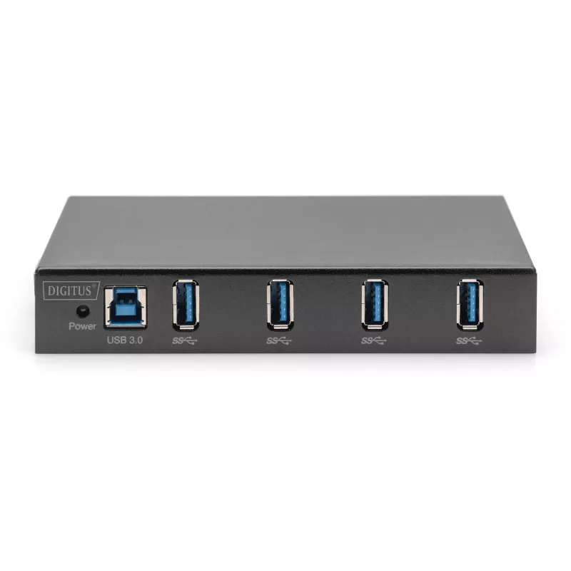 DIGITUS USB-Hub 4-Port 3.0->4xA3.0 industrial line schwarz
