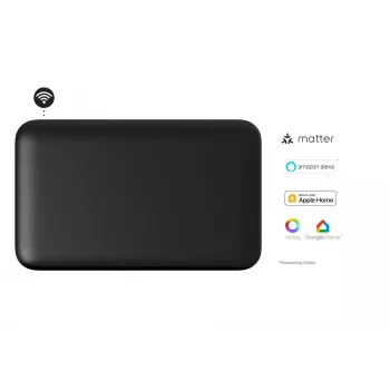 Mill Invisible Smart WiFi-Panelheizgerät | PA700WIFI4B | Panelheizgerät | 700 W | Für Räume bis 9-12 m² | Schwarz | IPX4