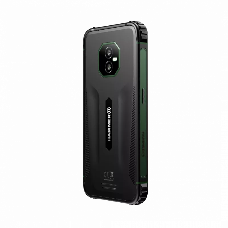 Smartphone myPhone Hammer Ranger LTE 6,3 Zoll 8GB 256GB schwarz-grün