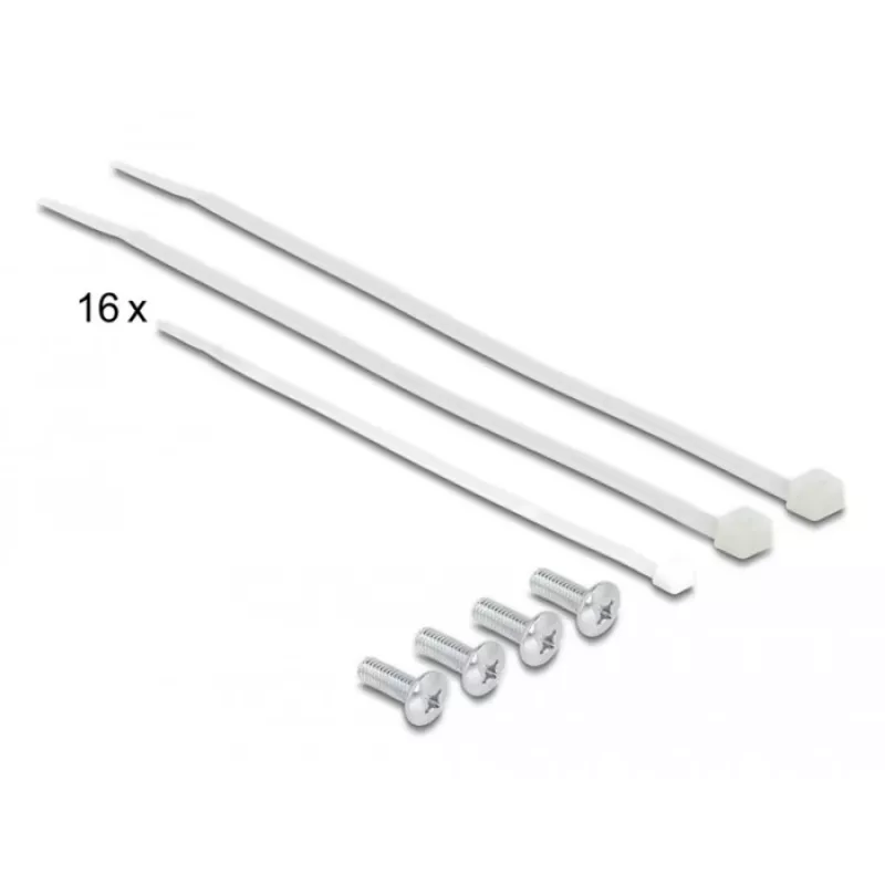 DeLOCK 66876 Patchpanel 1U Cat6a Schwarz Metall
