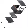 Jonsbo NV10 Stk. Gehäuse, Mini-Gehäuse, ITX - Schwarz