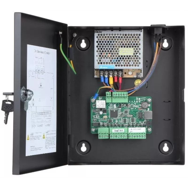 Zutrittscontroller Hikvision DS-K2801 Schwarz 237x285x69mm