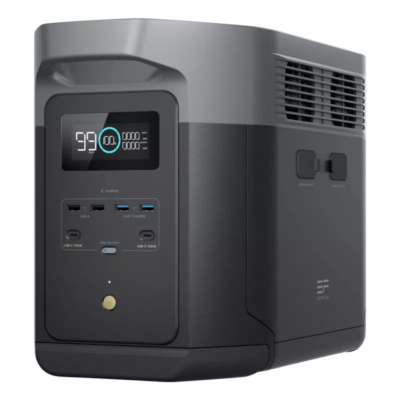 EcoFlow DELTA 2 Max tragbare Powerstation Lithium-Eisenphosphat (LiFePO4) 2400 W 23 kg