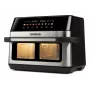 G3 Ferrari G10223 Fritteuse Doppel 12 L Standgerät 2200 W Heißluftfritteuse Schwarz, Edelstahl
