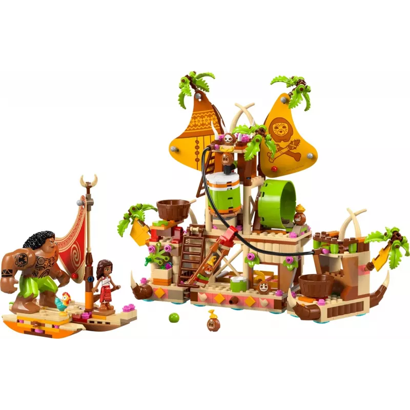 LEGO Disney Kakamora-Barke Spielset 43258 – 572 Teile, 2 Minifiguren, für Kinder ab 7 Jahren