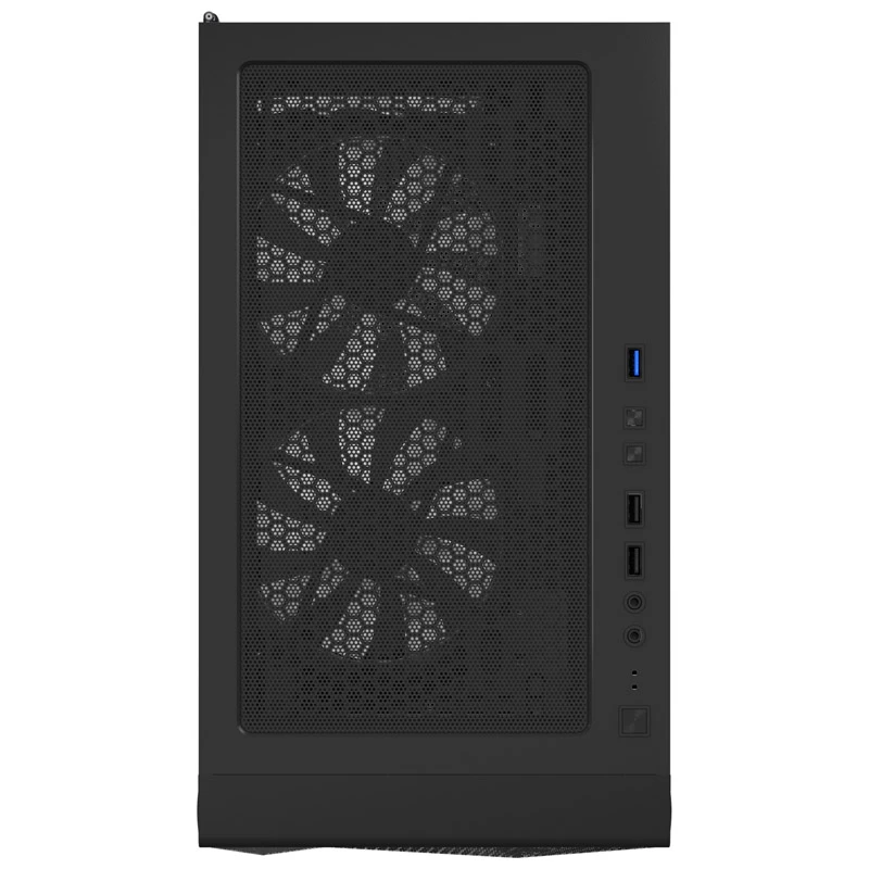 MONTECH X3 X3MESH-BK MIDI-Tower-Gehäuse Schwarz Mesh PC-Gehäuse