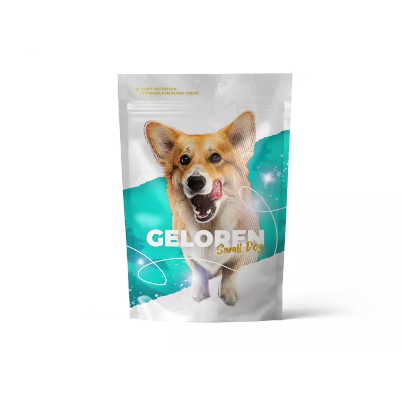 Nahrungsergänzungsmittel für kleine Hunde CONTIPRO GELOREN Small Dog Joints 180 g Gelatine-basierte Gelenkunterstützung im Beutel