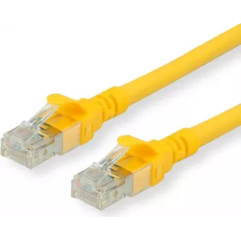 Roline - Patch-Kabel - RJ-45 (M) auf RJ-45 (M) - 2 m - SFTP, PiMF - CAT 6 - halogenfrei, vergossen, Litze - Gelb