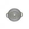 Cocotte Staub 20 cm Grau Gusseisen
