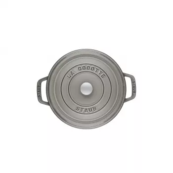 Cocotte Staub 20 cm Grau Gusseisen