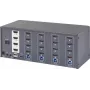 SpeaKa Professional 4 Port HDMI Multi Display KVM Switch 4x4 KVM-Konsole 3840 x 2160 (SP-13389140)