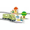 Spielzeug-Zugset LEGO DUPLO Interaktive Abenteuer-Eisenbahn 10427, 57 Teile, 2 Minifiguren, für Kinder ab 2 Jahren