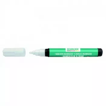 Kreidemarker Stanger 620000-1, weiß, 3–5 mm Meißelspitze