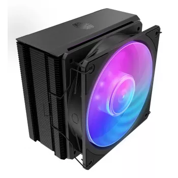Luftkühler Cooler Master Hyper 212 3DHP Schwarz ARGB — 120-mm-Lüfter, kompatibel mit LGA1700/AM5/AM4