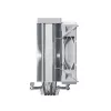 CPU-Luftkühler Montech NX400, 120-mm-Lüfter, Weiß, Maße 156×74×120 mm, TDP 270 W