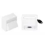 Vivolink WI221185 Steckdose USB Weiß