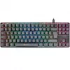 GAMIAC TKL90G Gaming-Tastatur, Kailh Blau – Schwarz/Grau