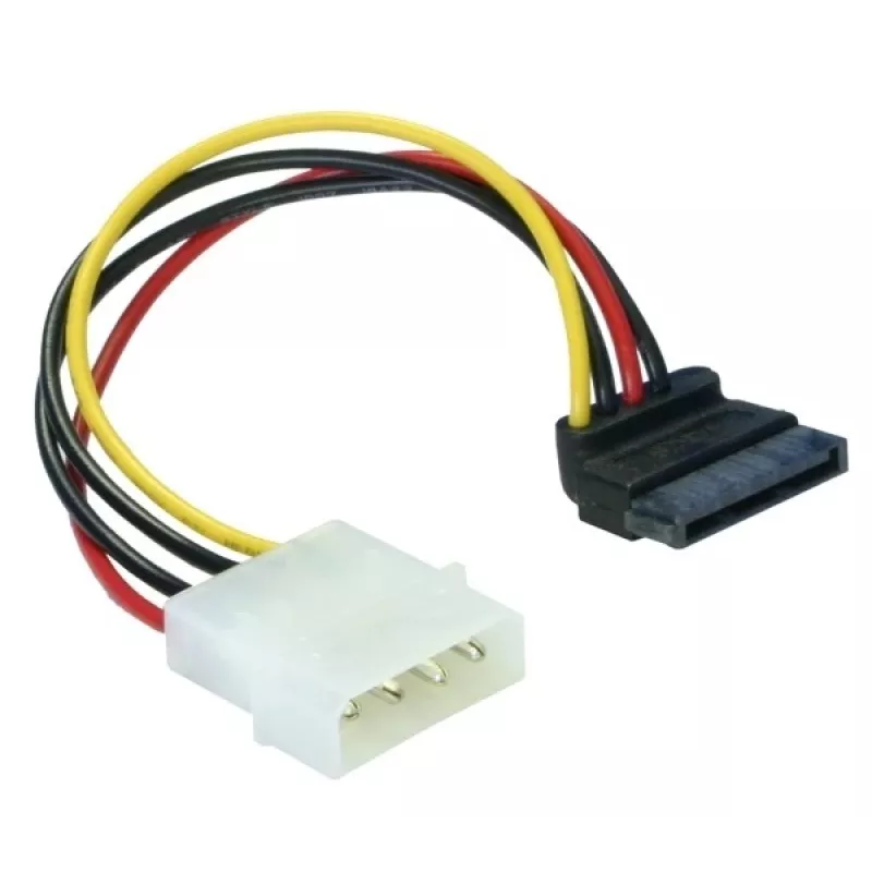 Stromkabel SATA HDD 4-Pin Stecker gewinkelt DeLOCK 60101