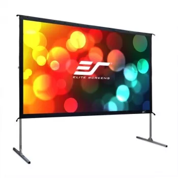 Elite Screens Yard Master 2 - Manuell - 4,57 m (180 Zoll) - 3,99 m - 2,24 m - 16:9 - Silber - Weiß