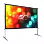 Elite Screens Yard Master 2 - Manuell - 4,57 m (180 Zoll) - 3,99 m - 2,24 m - 16:9 - Silber - Weiß