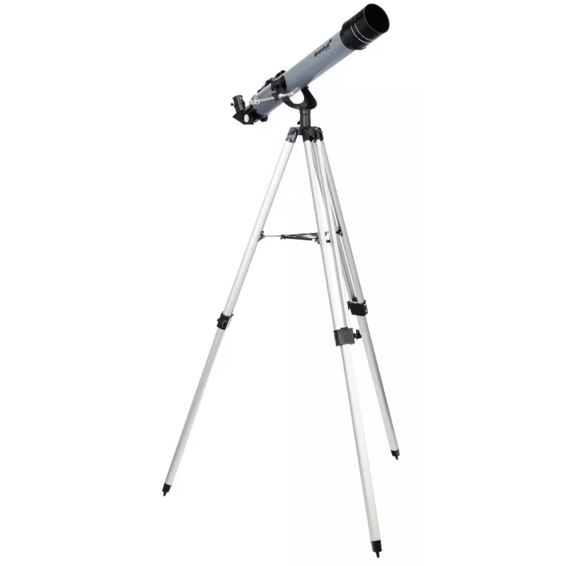 Levenhuk Blitz 70 Base Refraktor 140x Grau