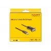 Adapter USB 2.0 Typ-A auf Seriell RS-232 D-Sub 9-polig Stecker DeLOCK 62646