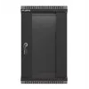 Lanberg WF11-3309-10B Rack-Schrank 9U Wandmontage-Rack Schwarz