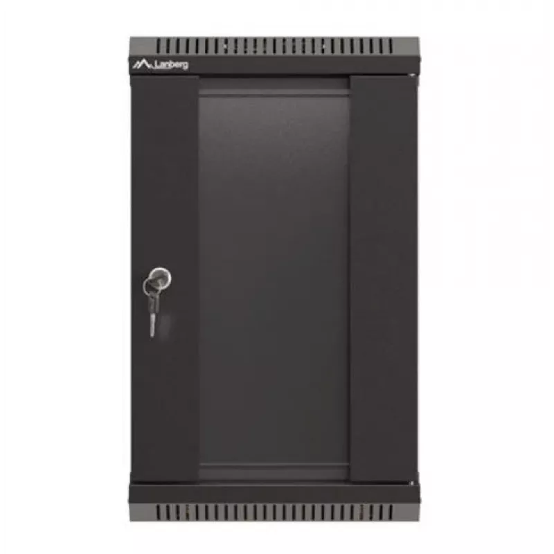 Lanberg WF11-3309-10B Rack-Schrank 9U Wandmontage-Rack Schwarz