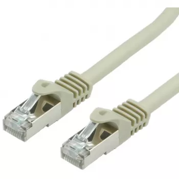 VALUE - Patchkabel - RJ-45 (M) auf RJ-45 (M) - 50 cm - SFTP, PiMF - CAT 6a - vergossen - Grau