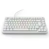 Sharkoon SGK25 75% QWERTZ USB kabelgebundene RGB LED Tastatur weiß