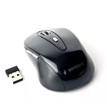 Gembird MUSW-6B-01 Maus Büro Rechtshänder RF Wireless Optisch 1600 DPI