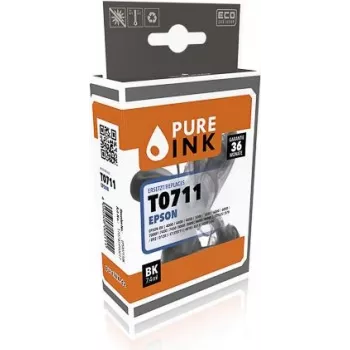 Pure Ink EPST0711BK Druckerverbrauchsmaterial Schwarz