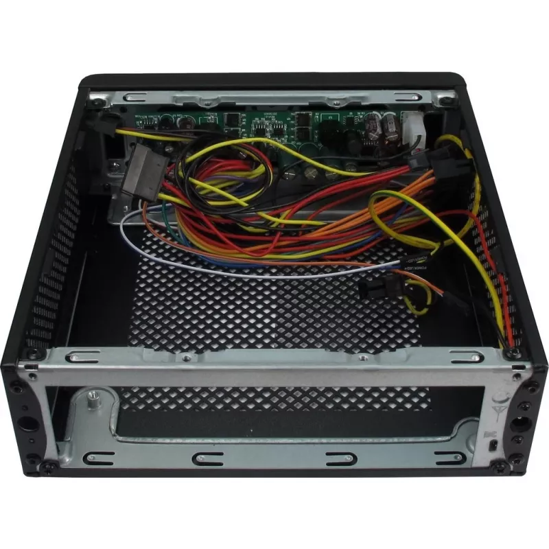 PC-Gehäuse Inter-Tech ITX-601 Desktop Schwarz