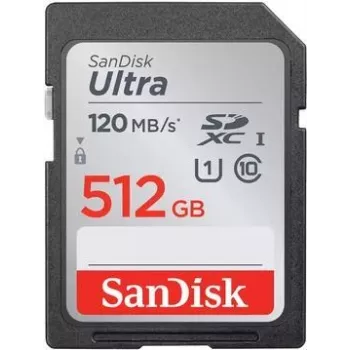 SanDisk Ultra - Flash-Speicherkarte - 512 GB - UHS-I U1 / Class10 - SDXC UHS-I (SDSDUN4-512G-GN6IN)
