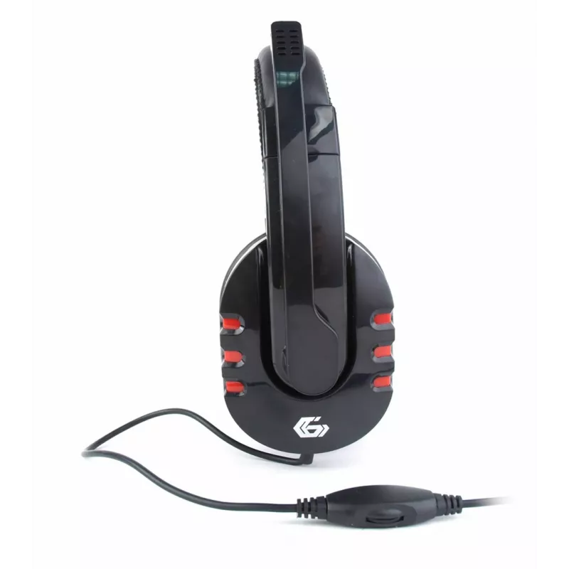 Gembird GHS-402 Kopfhörer/Headset Kabelgebundenes Kopfbügel Gaming Schwarz